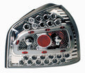 Coppia fanali posteriori LED - compatibile per Audi A3 (9/96-4/03) - Cromo