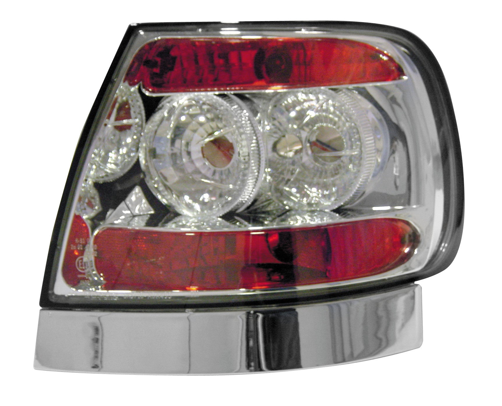 Coppia fanali posteriori - compatibile per Audi A4 (1/95-11/00) - Cromo