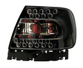 Coppia fanali posteriori LED - compatibile per Audi A4 (1/95-11/00) - Nero