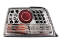 Coppia fanali posteriori LED - compatibile per Bmw E36 (9/90-3/98) - Cromo