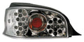Coppia fanali posteriori LED - compatibile per Citroën Saxo (5/96-12/04) - Cromo