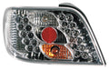 Coppia fanali posteriori LED - compatibile per Citroën Xsara (4/97-12/05) - Cromo