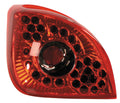 Coppia fanali posteriori LED - compatibile per Ford Fiesta IV (8/95-1/02) - Rosso