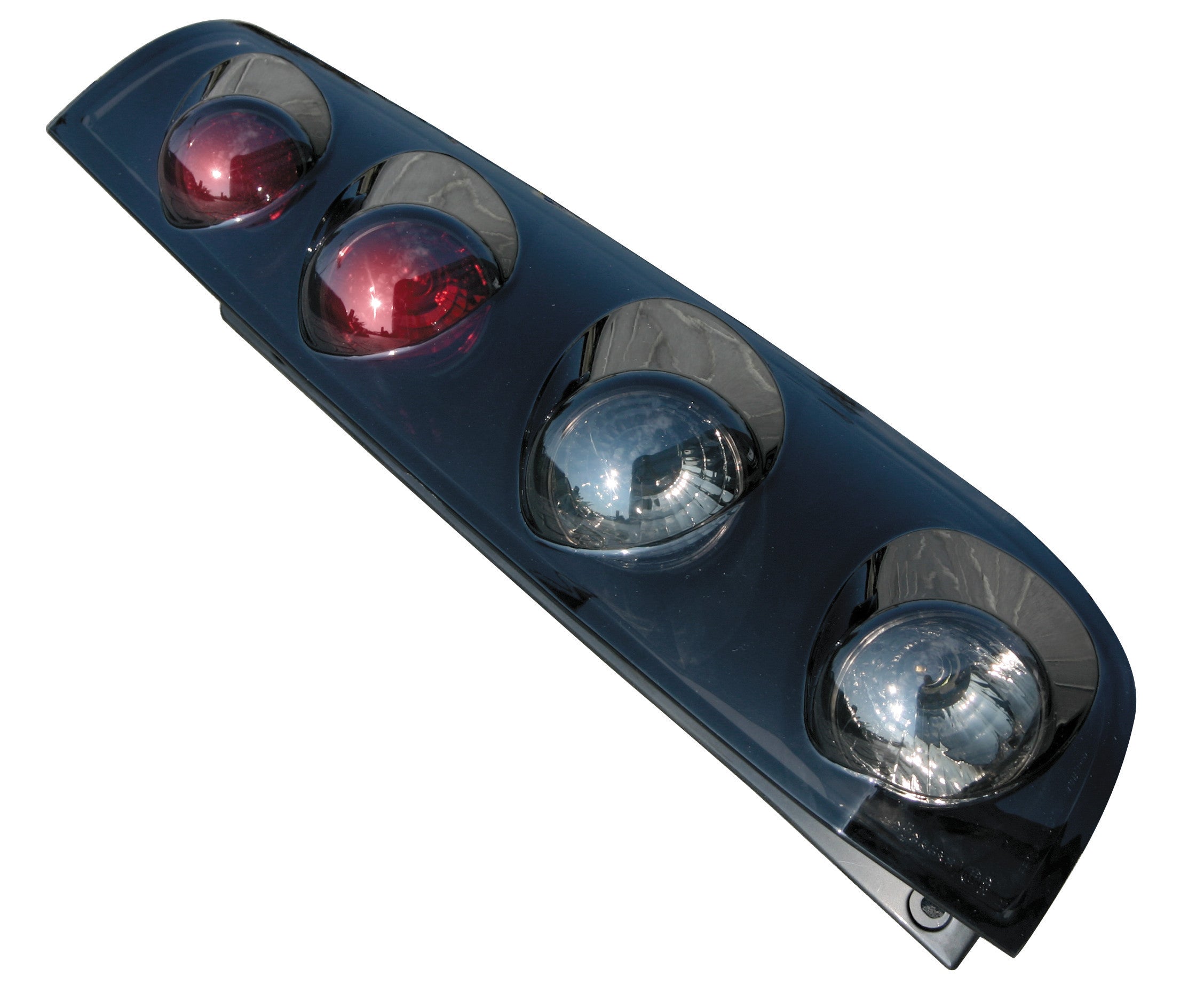 Coppia fanali posteriori - compatibile per Ford Fiesta V (11/01-12/05) - Nero