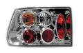 Coppia fanali posteriori - compatibile per Opel Astra F (9/91-9/98) - Cromo