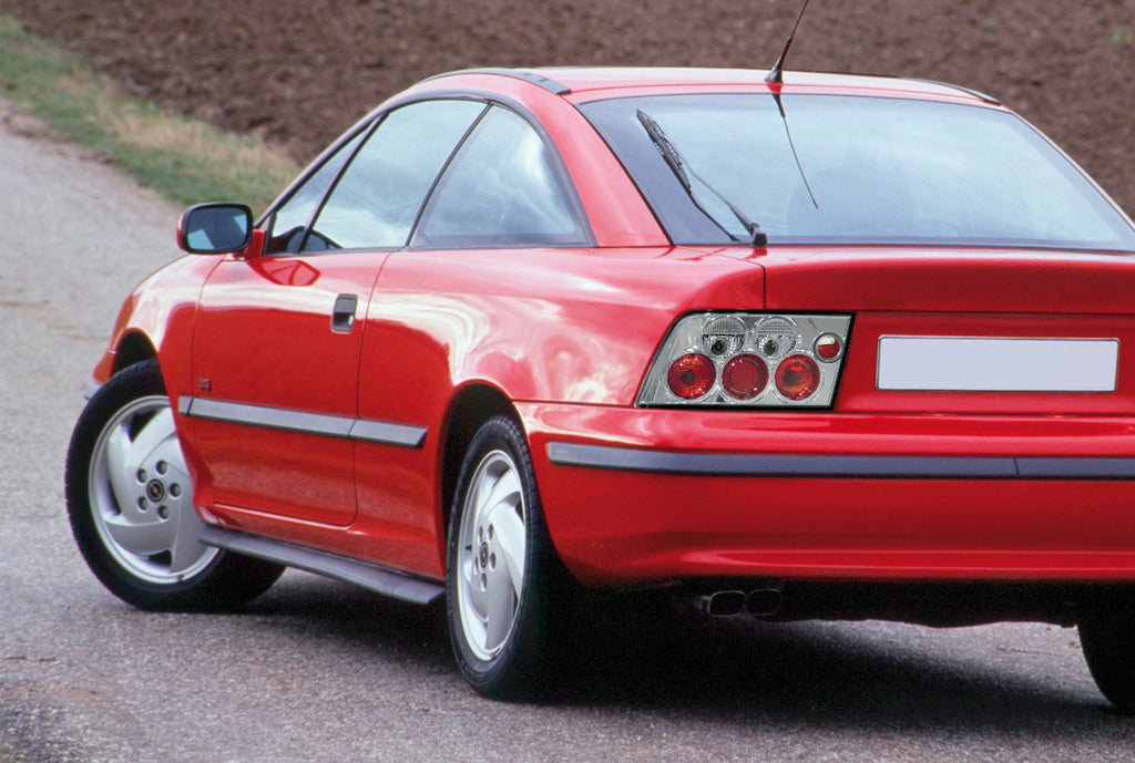 Coppia fanali posteriori - compatibile per Opel Calibra (6/90-9/97) - Cromo