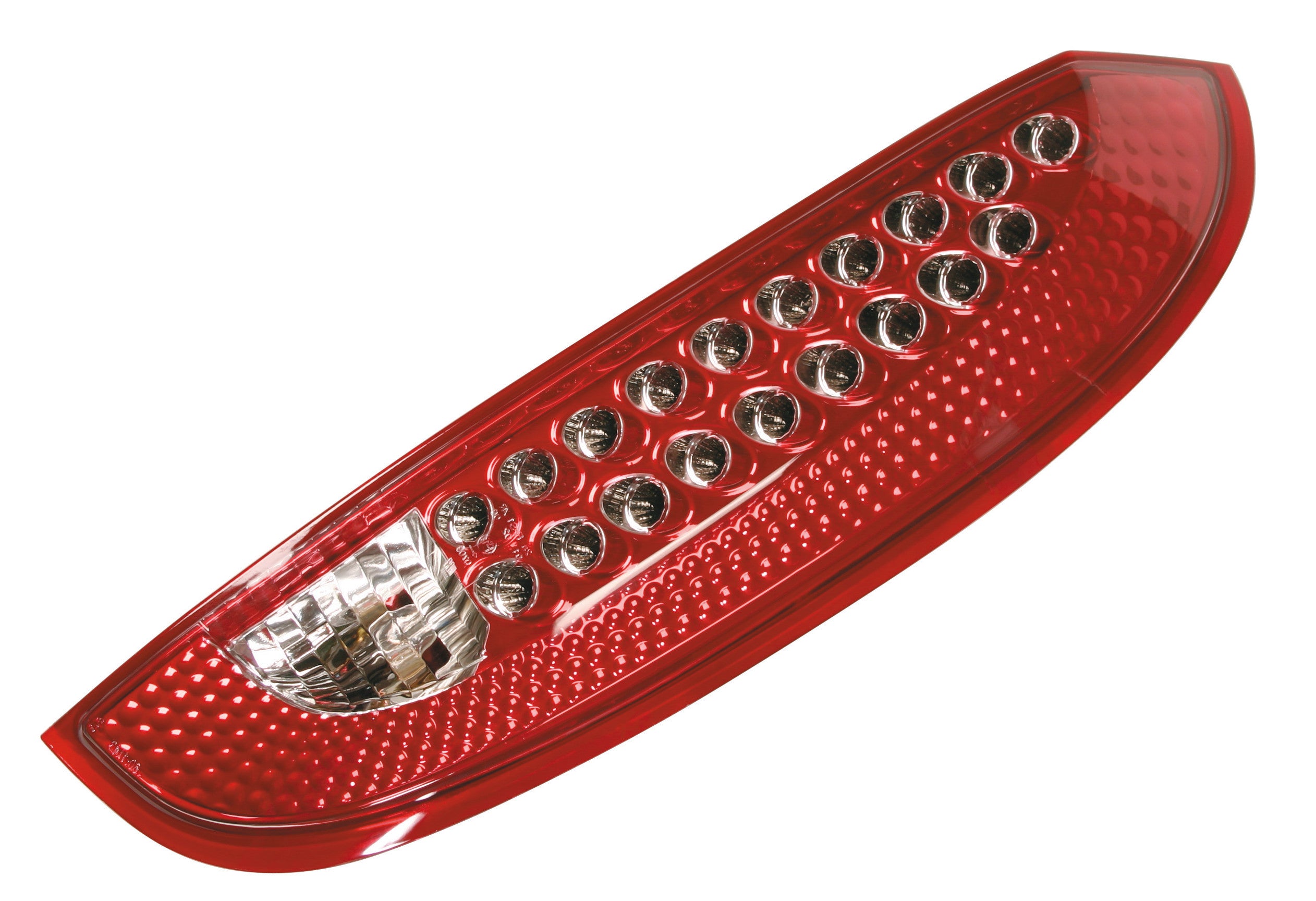 Coppia fanali posteriori LED - compatibile per Opel Corsa (10/00-12/06) - Rosso