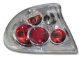 Coppia fanali posteriori - compatibile per Opel Tigra (7/94-12/00) - Cromo