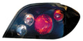 Coppia fanali posteriori - compatibile per Peugeot 307 (8/00-9/05) - Nero