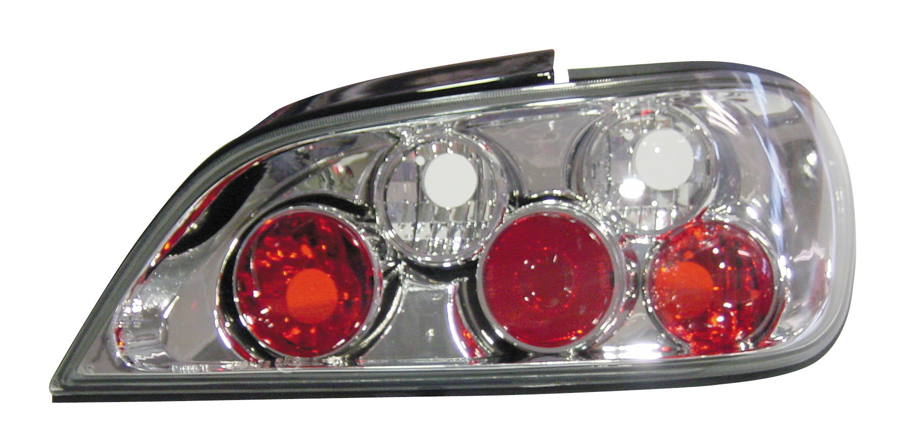 Coppia fanali posteriori - compatibile per Peugeot 406 (5/99-5/03) - Cromo