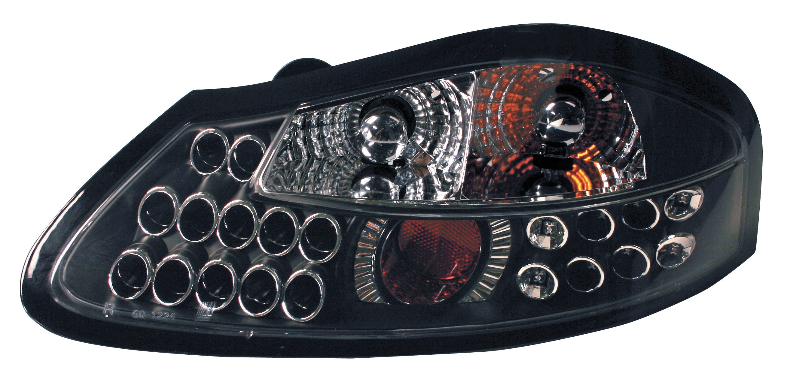 Coppia fanali posteriori LED - compatibile per Porsche Boxster (9/96-10/04) - Nero