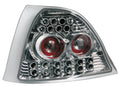 Coppia fanali posteriori LED - compatibile per Rover 200/25 - MG ZR (11/95-5/05) - Cromo