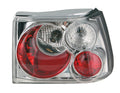 Coppia fanali posteriori - compatibile per Seat Ibiza (5/93-10/97) - Cromo