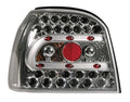 Coppia fanali posteriori LED - compatibile per VW Golf III (8/91-8/97) - Cromo