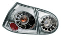 Coppia fanali posteriori LED - compatibile per VW Golf V (10/03>) - Cromo