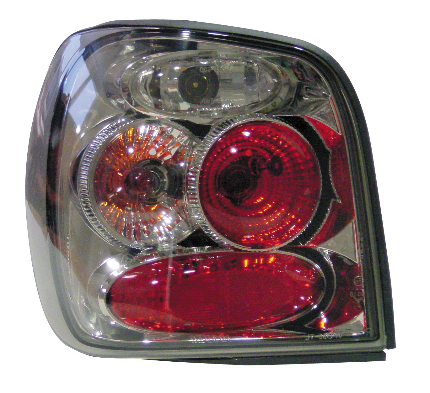Coppia fanali posteriori - compatibile per VW Polo (10/99-9/01) - Cromo