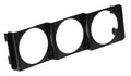 Pannello portastrumenti 3 fori (52 mm)