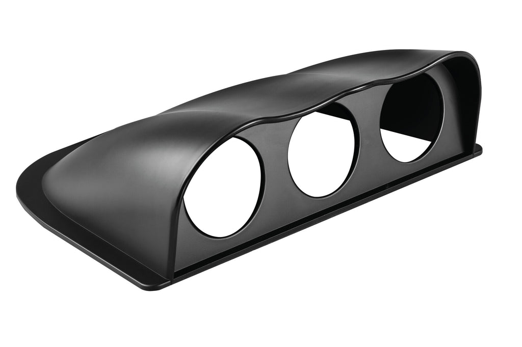 Portastrumenti a 3 fori per cruscotto (52 mm)