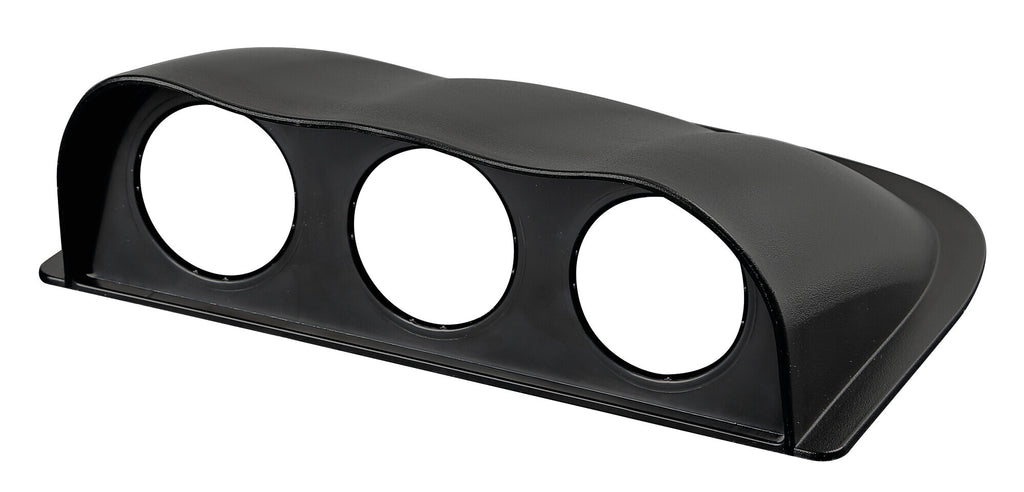Portastrumenti a 3 fori per cruscotto (52 mm)