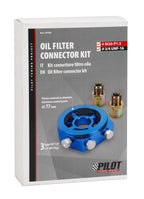 Raccordo filtri olio 77 mm per innesto 3 sensori - M20-P1.5 + 3/4-16 UNF