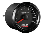 Black Analogue Gauge Series, Pressione olio - Ø 2” (52 mm)