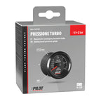 Black Analogue Gauge Series, Pressione turbo - Ø 2” (52 mm)