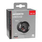 Black Analogue Gauge Series, Amperometro - Ø 2” (52 mm)