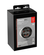 Black Analogue Gauge Series, Manometro 4 in 1 - Ø 3 3/8” (85 mm)