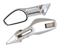 Race-6 Led, coppia specchi retrovisori esterni - Cromo
