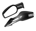 Race-6 Led E, coppia specchi retrovisori esterni - Carbon