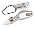 Race-6 Led E, coppia specchi retrovisori esterni - Cromo