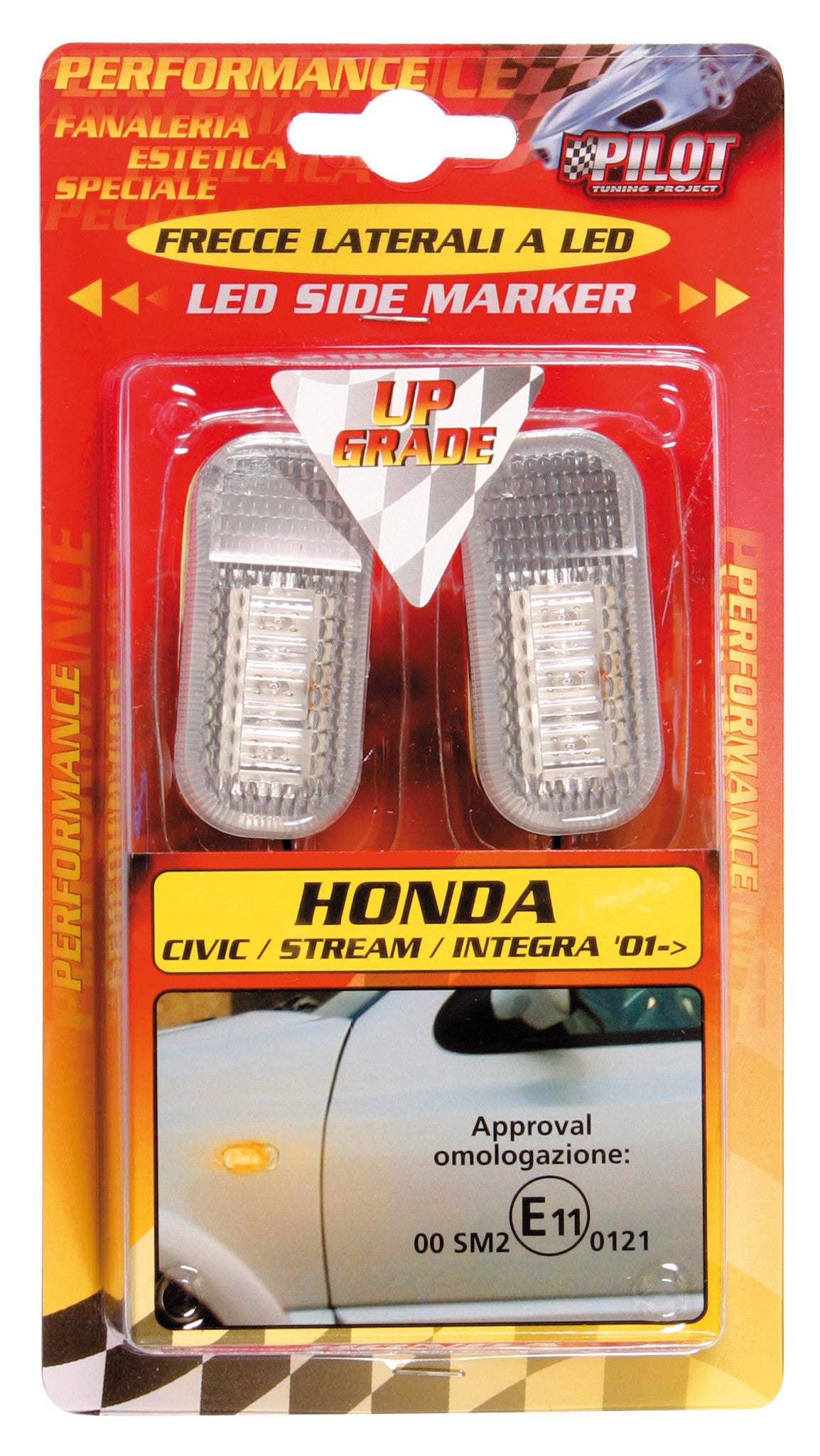 Frecce laterali a Led compatibile per - Honda Civic/Integra/Stream 01>