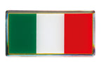 Sticky 3D - Tricolore Italia classico, 1 pz - 78x40 mm