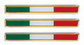 Sticky 3D - Tricolore Italia, 3 pz - 55x8 mm