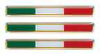 Sticky 3D - Tricolore Italia, 3 pz - 55x8 mm