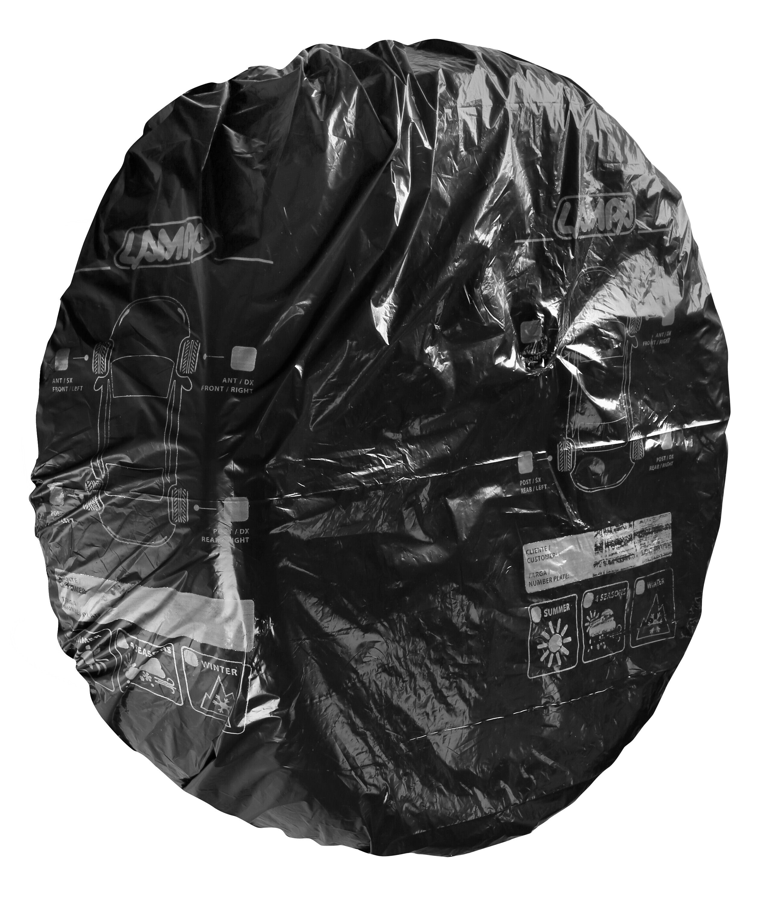 Sacchi per pneumatici, 20 pz - 105x110 cm