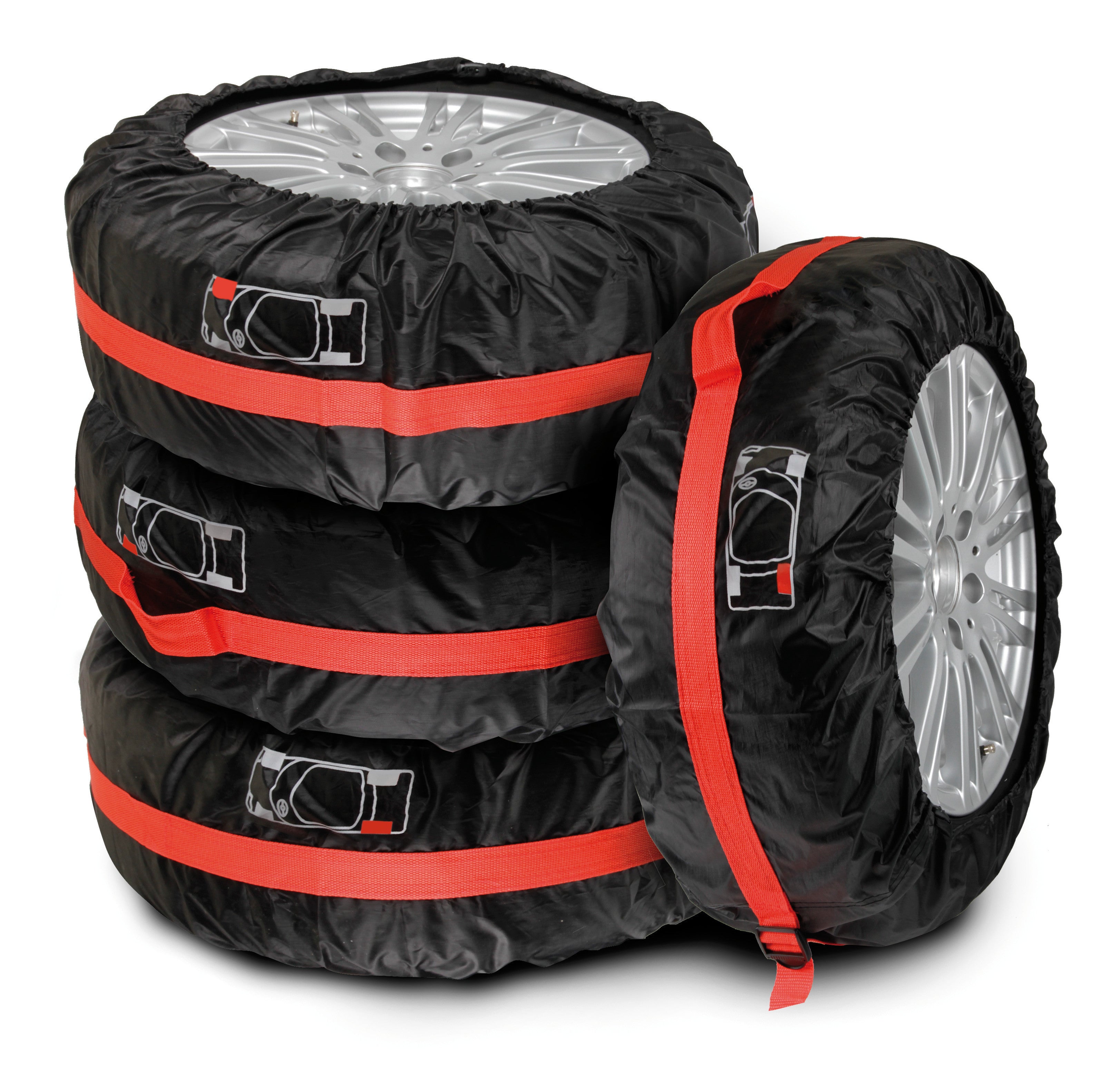Tyre Wrap Basic - Set 4 copriruota - L - 13"-19"