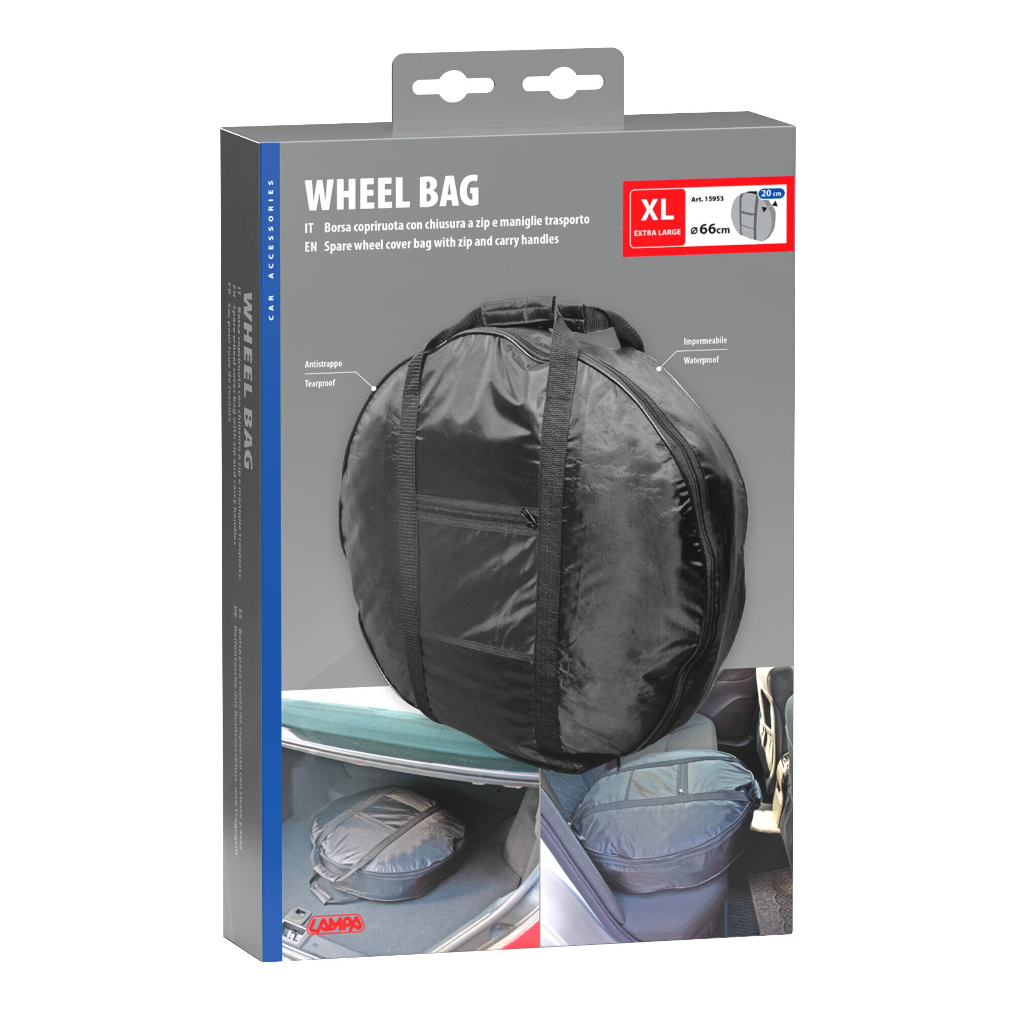 Wheel Bag, borsa copriruota di scorta - XL