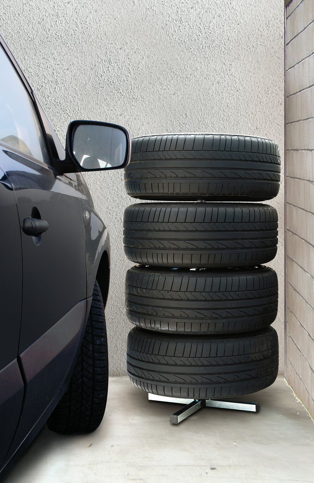 PP-2, colonna porta-cerchi auto