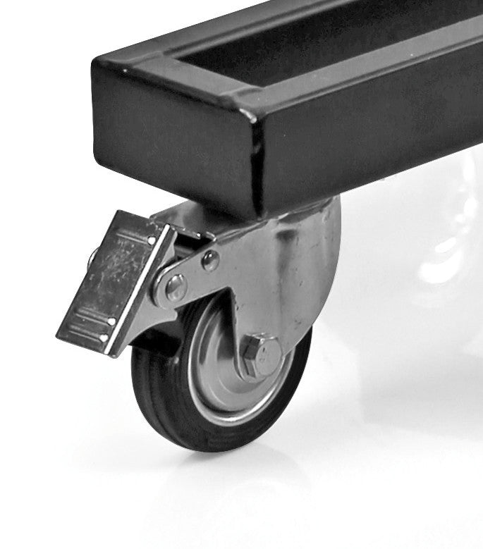 PP-3, carrello porta cerchi e pneumatici con supporto ad asta