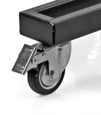 PP-3, carrello porta cerchi e pneumatici con supporto ad asta
