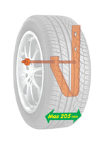 Wheel-Holder, set 4 staffe porta-ruote