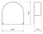 Copriruota per caravan, camper e rimorchi - L - 14-16”