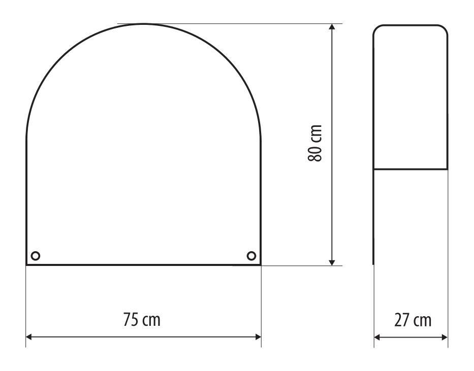 Copriruota per caravan, camper e rimorchi - XL - 17-19”