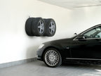 XL wheel hangers, set ganci porta gomme e cerchioni da parete