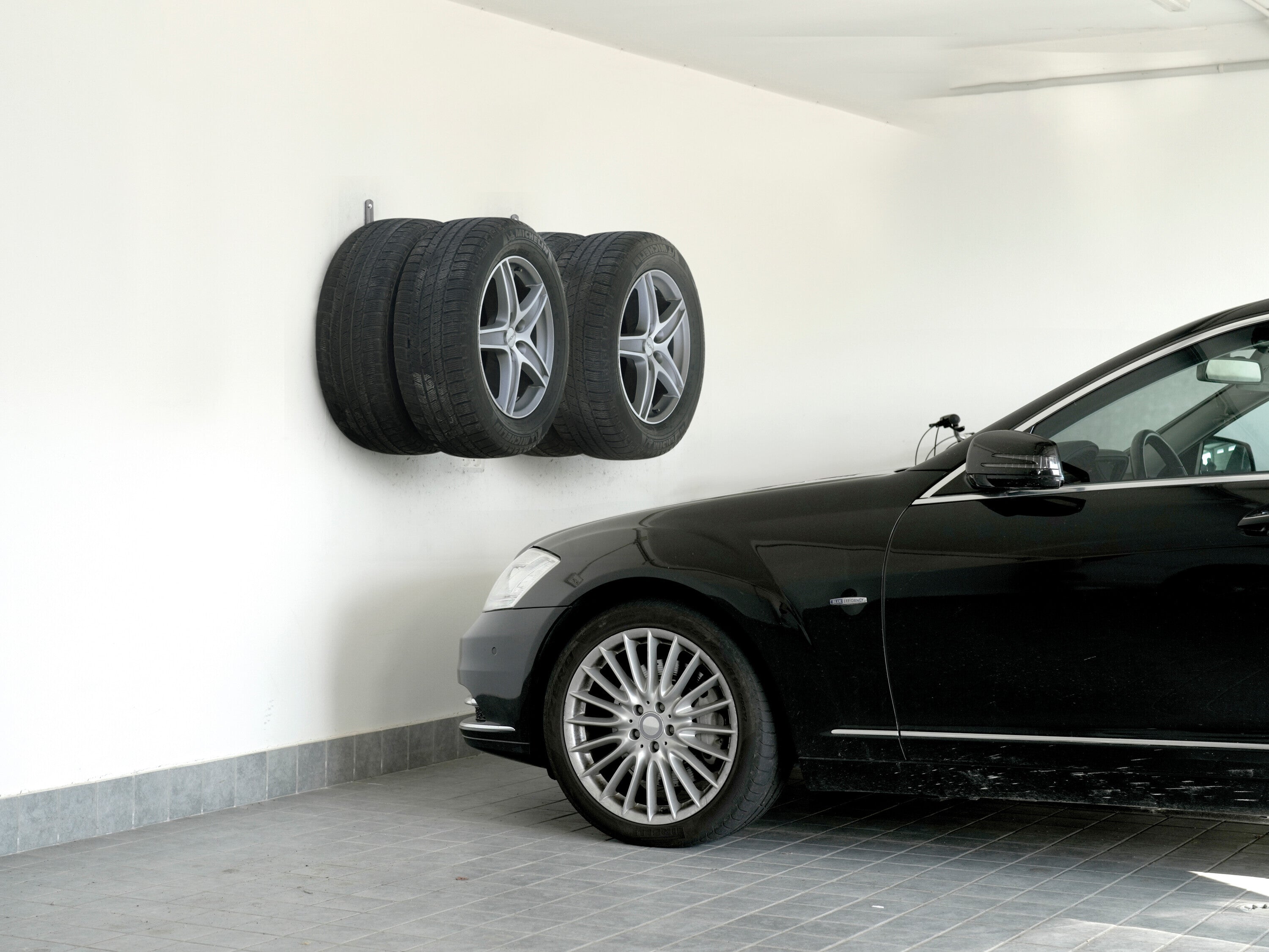 XL wheel hangers, set ganci porta gomme e cerchioni da parete