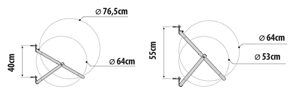 XL foldable rack, supporto porta gomme e cerchioni da parete richiudibile