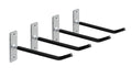 Set 4 ganci appendiruote da parete