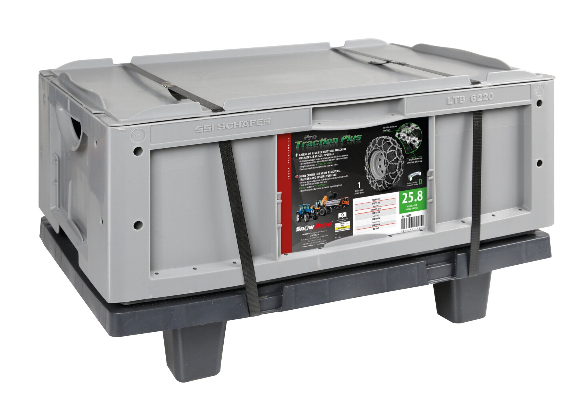 Catene da neve Pro-Traction Plus - 25.8