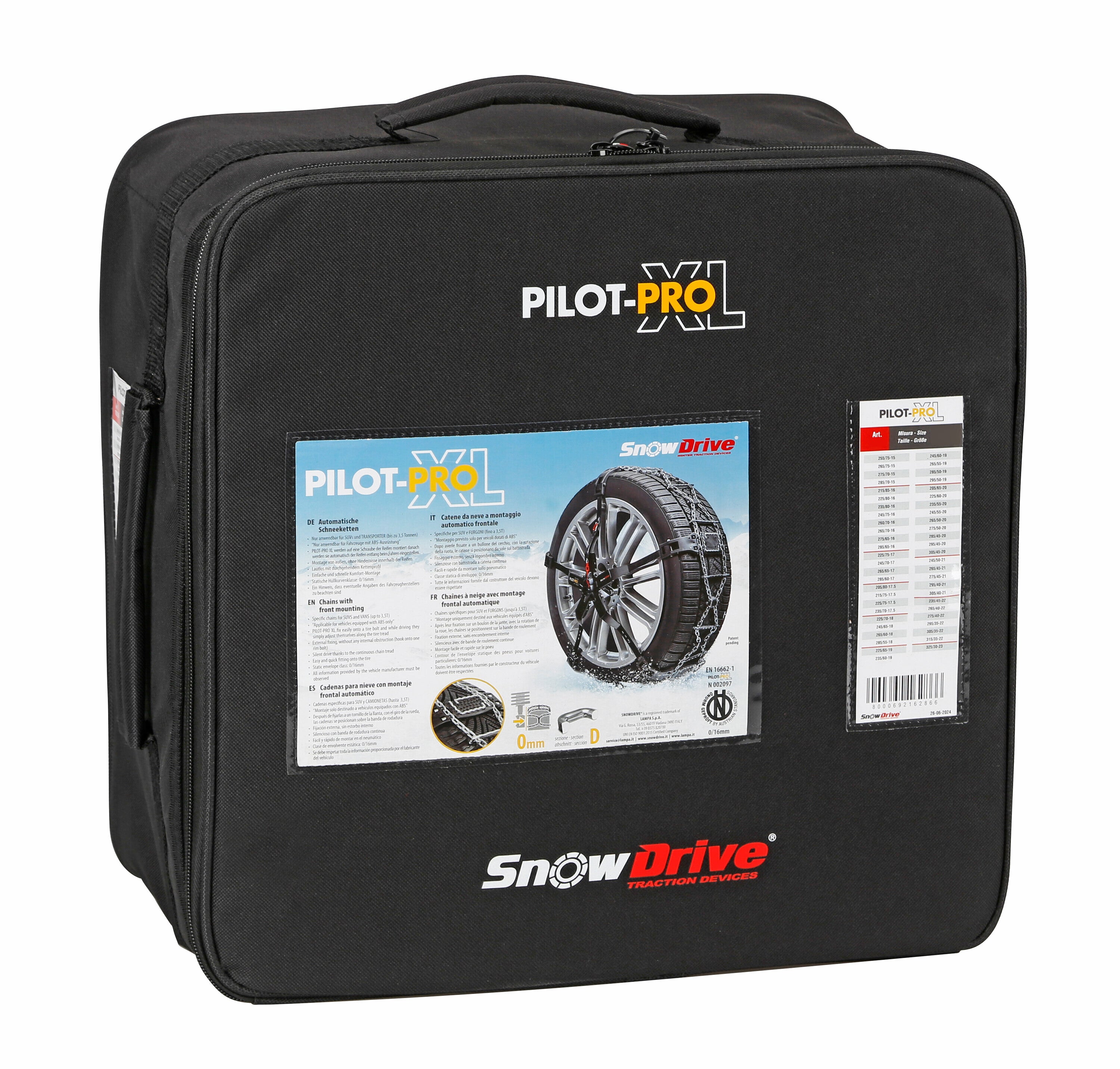 Pilot-Pro XL, Catene da neve SUV e furgoni - P24